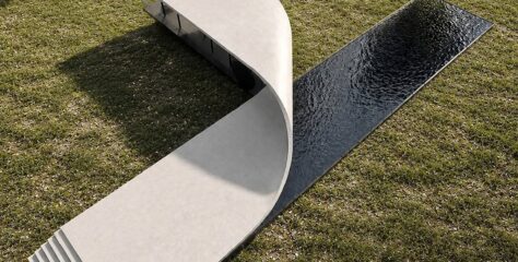 La casa que flota sobre el paisaje